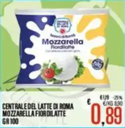 Supermercati EffePiù Mozzarella fiordilatte offerta