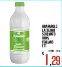 Supermercati EffePiù Granarolo latte UHT scremato 100% italiano offerta