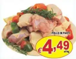 Sacoph Pollo in parti offerta