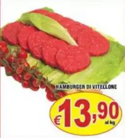 Sacoph Hamburger di vitellone offerta