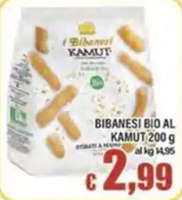 Top Supermercati Bibanesi bio al kamut offerta