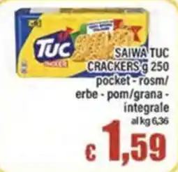 Top Supermercati Saiwa Tuc Crackers offerta