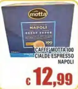 Top Supermercati Caffè Motta 100 Cialde Espresso Napoli offerta