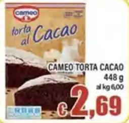 Top Supermercati Cameo torta al Cacao offerta