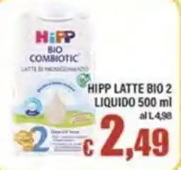 Top Supermercati Hipp latte bio 2 offerta