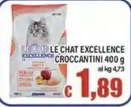 Top Supermercati Le Chat Excellence Croccantini offerta