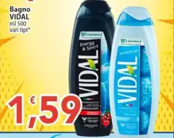 Sidis Bagno Vidal offerta