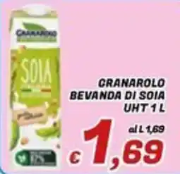 Idromarket Cranarolo bevanda di soia UHT offerta