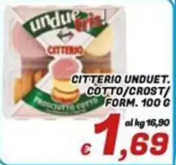 Idromarket Citterio undue grissini offerta