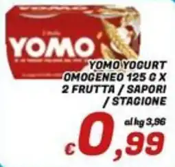 Idromarket Yomo yogurt omogeneo offerta
