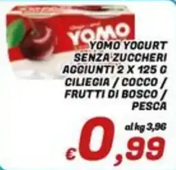Idromarket Yomo yogurt senza zuccheri offerta