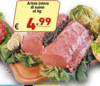 Arista intera di suino