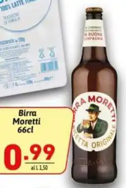 Ipercarni Birra Moretti offerta