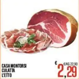 Supermercati EffePiù Culatta Casa Montorsi offerta