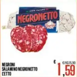 Supermercati EffePiù Salamino negronetto offerta
