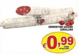 Sacoph Sorrentino salame corallina offerta