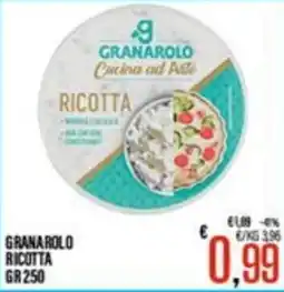 Supermercati EffePiù Granarolo ricotta offerta