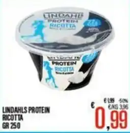 Supermercati EffePiù Lindahls protein ricotta offerta