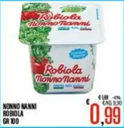 Supermercati EffePiù Robiola Nonno Nanni offerta