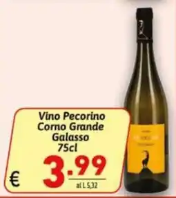 Ipercarni Vino Pecorino Corno Grande Galasso offerta