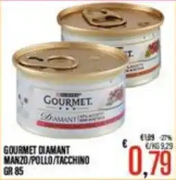 Supermercati EffePiù Gourmet Diamant Manzo/Pollo/Tacchino offerta