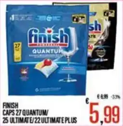 Supermercati EffePiù Finish caps 27 quantum/25 ultimate/22 ultimate plus offerta