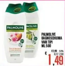 Supermercati EffePiù Palmolive bagnoschiuma vari tipi offerta