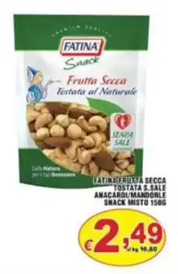 Sacoph Fatina Frutta Secca Tostata S.Sale offerta