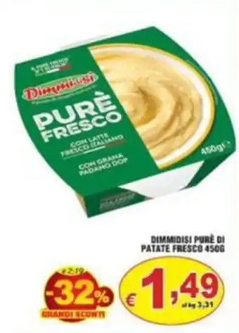 Dimmidisi purè di patate fresco