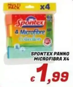 Idromarket Spontex panno microfibra offerta
