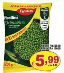 Sacoph Findus Pisellini Primavera offerta