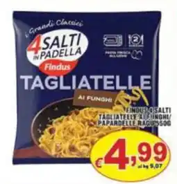 Sacoph Findus Tagliatelle ai funghi offerta