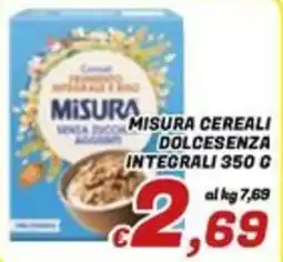Idromarket Misura cereali dolcezza integrali offerta