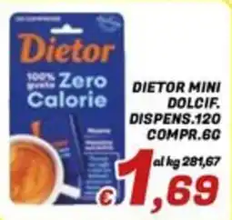 Idromarket Dietor Mini Dolcificante offerta