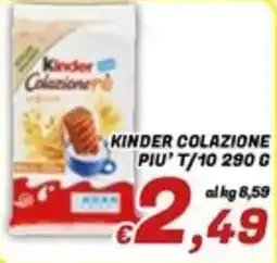 Idromarket Kinder Colazione Più offerta