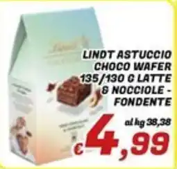 Idromarket Lindt Astuccio Choco Wafer offerta