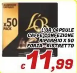 Idromarket L'OR capsule caffè offerta