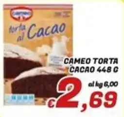 Idromarket Cameo torta al cacao offerta