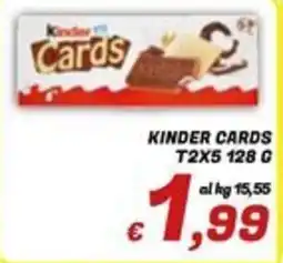 Idromarket Kinder Cards offerta