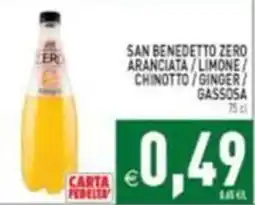 Iperfamily San Benedetto Zero Aranciata offerta