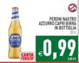 Iperfamily Peroni Nastro Azzurro Capri Birra offerta