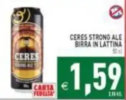 Iperfamily Ceres strong ale offerta