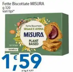 Sidis Fette Biscottate Segale e Avena Misura offerta