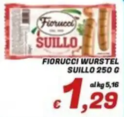 Idromarket Fiorucci wurstel suillo offerta