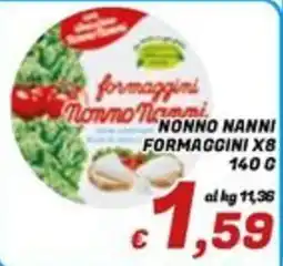 Idromarket Formaggini Nonno Nanni offerta