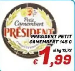 Idromarket President Petit Camembert offerta