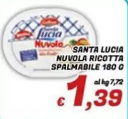 Idromarket Santa Lucia nuvola ricotta spalmabile offerta