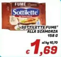 Idromarket Sottilette fume alla scamorza offerta