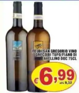 Sacoph Feudi San Gregorio Vino Greco di Tufo/Fiano di Avellino DOC offerta