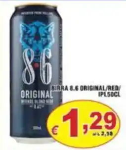 Sacoph Birra 8.6 Original offerta
